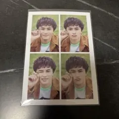 超特急 タクヤ 31th 生誕 生写真 四分割