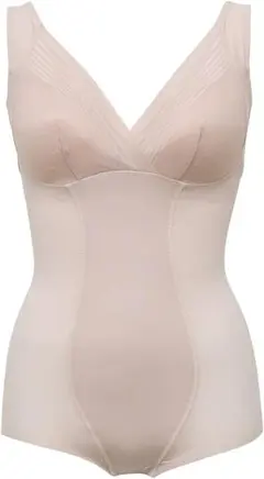 凸凹段差がスムーズに整う補正下着 クロッチ付 ボディスーツ 姿勢サポート