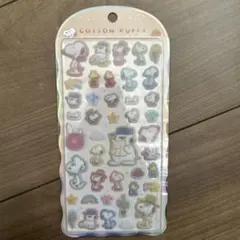 スヌーピー コットンパフィーシール