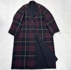 GUCCI チェック柄 チェスターコート エンブレム付き GUCCI チェック柄 チェスターコート エンブレム付き - メルカリ