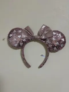 ディズニー スパンコール ハート カチューシャ