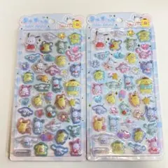【新品】サンリオキャラクター うるちゅる ポップシール 立体 2種セット ネイル