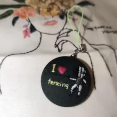 I ❤️ fencing ストラップ