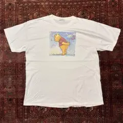 90S USA製 Disney vintage Pooh プーさん TシャツXLのサムネイル