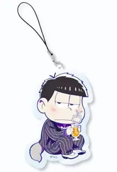 ★おそ松さん★ホスト松/アクリルストラップ★一松★新品★