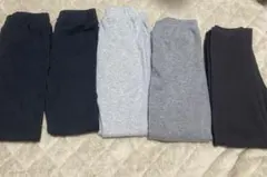 キッズ　レギンス120cm 5枚セット