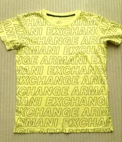 美品 アルマーニ Armani Exchange イエロー Tシャツ 14Aのサムネイル