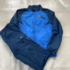 PUMA ピステ・ウィンドブレーカー 青