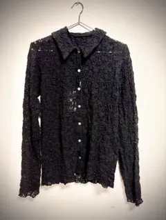 【新品未使用】タグ付き　IENA Flowerストレッチレース ポロシャツ