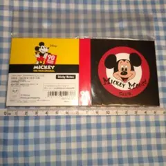 Disney ミッキーマウス クラブ 付箋セット