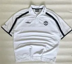 umbro マンチェスターユナイテッド　ポロシャツ　ゲームシャツのサムネイル