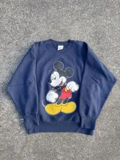 90s Disney Vintage ミッキー スウェット USA製