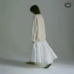 plage typewriter asymmetry スカート - メルカリ