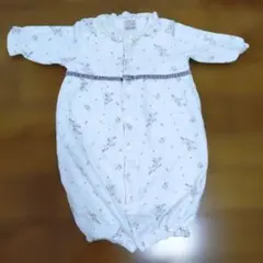 petit main 50-70cm 花柄ツーウェイ・ドレスオール