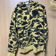 A Bathing Ape シャークパーカー 黄色