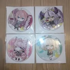 ホロライブ hololive 秘密結社holoX GIGO 缶バッジ 縦長 4種 - メルカリ