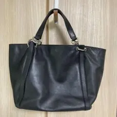 FURLA　フルラ　トートバッグ　レザー　ブラック