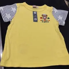 ミキハウス　Tシャツ　マリン　黄色