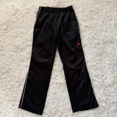new balance　サイドラインジャージパンツ　M　ブラック◆A1142