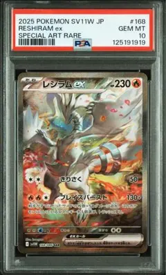 レシラムEX プロモ PSA10 レシラムEX プロモ PSA10 PSA10 セット レシラムex ゼクロムex