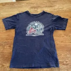 AIGLE Tシャツ　紺色