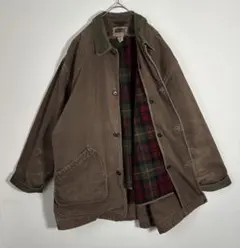 L.L.Bean コーデュロイ襟　裏地ライナー付き　ハンティングジャケットのサムネイル