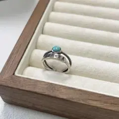 ターコイズストーン s925シルバーリング