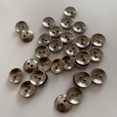 ボタン まとめ売り シルバー