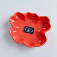 マリメッコ　marimekko Unikkoスモールプレート　　レッドのサムネイル