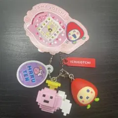 レア りんりんたまごっち 鈴 ストラップ 5個セット いちごっち めめっち レア りんりんたまごっち 鈴 ストラップ 5個セット いちごっち