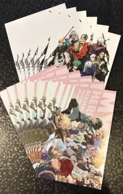 ヒロアカポストカード2種類 各6枚セット