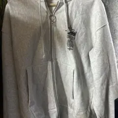 Stüssy グレー ジップアップパーカーのサムネイル