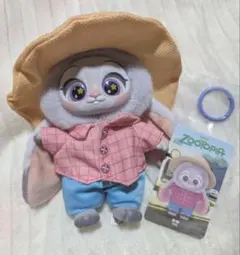 MINISO ズートピア ジュディ 私服 miniso ぬいぐるみ　マスコット