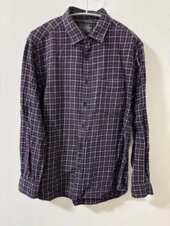 ユニクロ　メンズ　フランネルシャツ チェック　XL