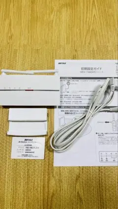 【美品】BUFFALO Wi-Fi中継機 WEX-1166DHP2 無線