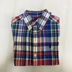 Ralph Lauren ポロ ラルフ ローレン半袖チェックシャツ　140