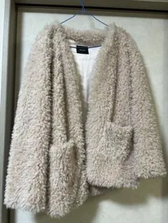 one way ファージャケット　コート　プードル