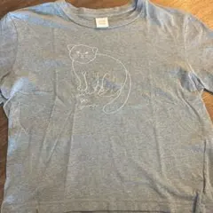 ビュルデサボン　bulle de savon 刺繍マヌルネコTシャツのサムネイル