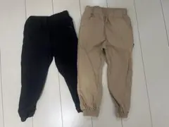 キッズ ポケット付きパンツ 2色セット
