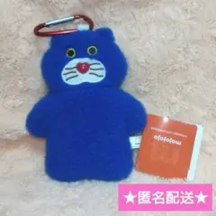 mojojojo　カラビナ付きぬいぐるみポーチ【ネコ】