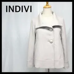 スタンドカラーコート ピーコート