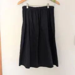 fog linen work ダークネイビーフレアスカートのサムネイル