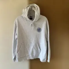 HUF グレー パーカー ロゴ入り