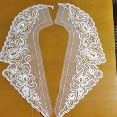 レースつけ襟　　⑤