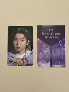 BTS Yet to Come 映画特典 トレカ　ホソク J Hope ホビ