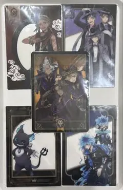 ツイステッドワンダーランド トレーディングカード 5枚セット クリアポストカード