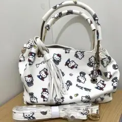 ニーナミュウ Hello Kitty ハンドバッグ 2way ホワイトのサムネイル
