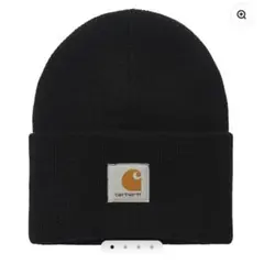 carhartt ニット帽 ビーニー 黒 古着 ストリート アメカジ