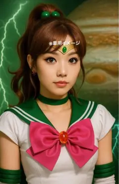 セーラームーン タナカダイスケ リボン タイ ヘアストア 飾り ちび