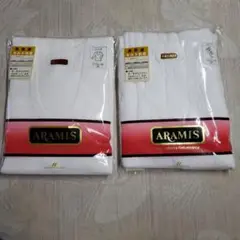 ARARIS ホワイト 肌着セット U衿七分袖 ズボン下10分丈